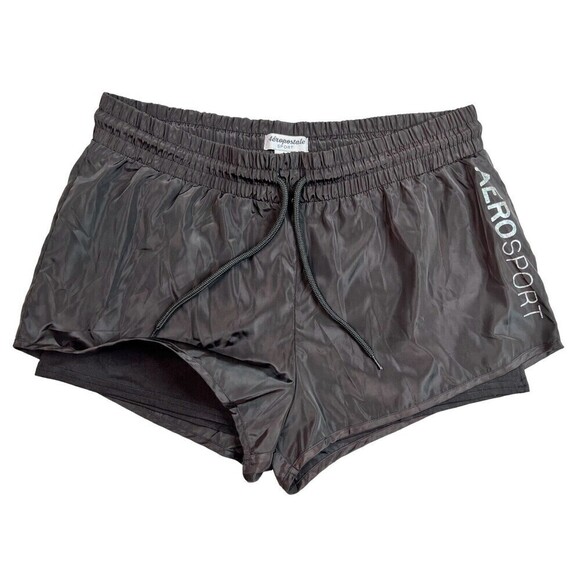 Aeropostale Sport Women's Aerosport Workout Shorts Drawstring Elastic Waist XL - Picture 1 of 6